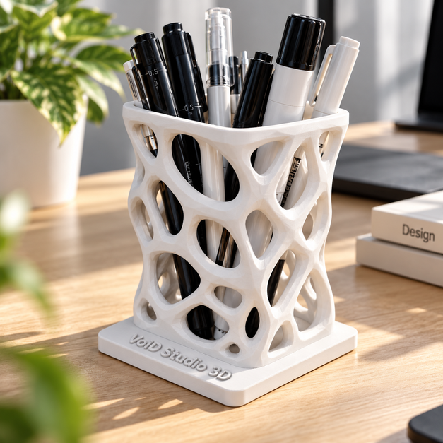 Voronoi Pen Holder